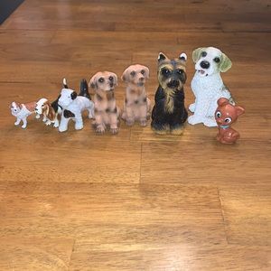 Collectors lot of dog figurines